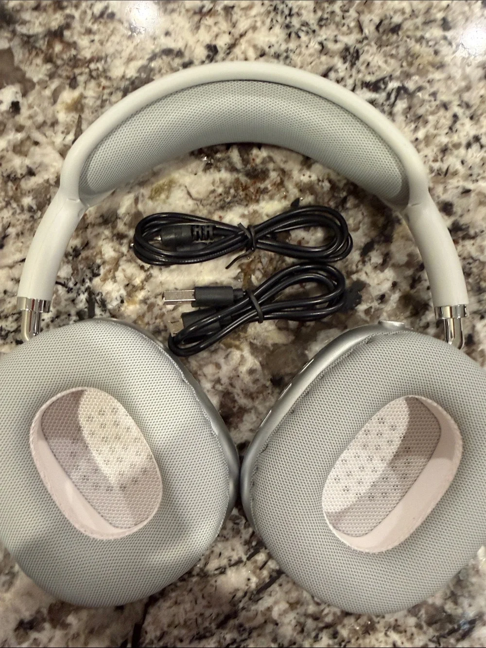 Silver Wireless Over-Ear Headphones - Brand
